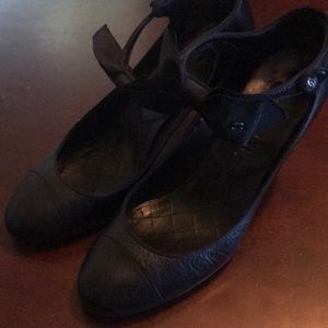 Chanel MaryJanes with bow strap